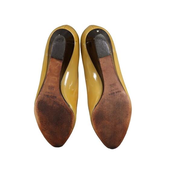 Giuseppe Zanotti Shoes Womens 35.5 Wedge Loafer Pump Patent Leather Slip On 5.5 - Picture 12 of 16